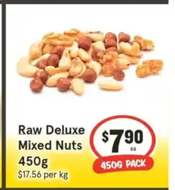 IGA Raw Deluxe Mixed Nuts 450g offer