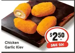 IGA Chicken Garlic Kiev offer