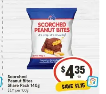 IGA SCORCHED PEANUT BITES offer