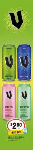 IGA V Energy Drink 500mL offer