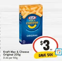 IGA I Kraft Mac & Cheese Original 205g offer