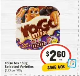 IGA YoGo Mix 150g offer