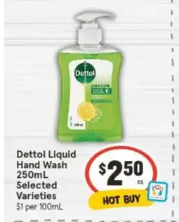 IGA Dettol Liquid Hand Wash offer