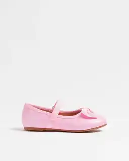 Target Kids Junior Ballet Bow Flat - Pink offer
