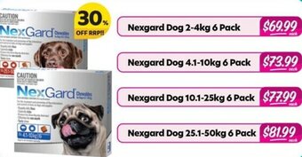 Nexgard Dog 2-4kg 6 Pack