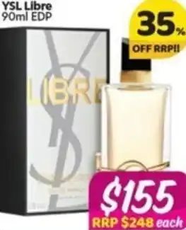 Your Discount Chemist YSL Libre 90 ml offer
