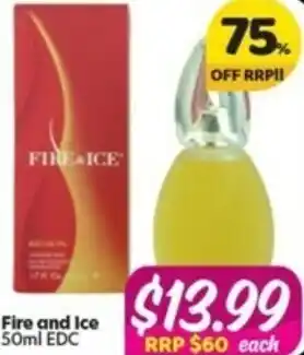 Your Discount Chemist Fire And Ice 50ml offer