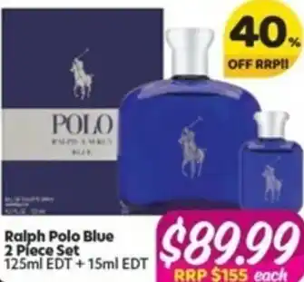 Your Discount Chemist Ralph Polo Blue 2 Piece Set offer