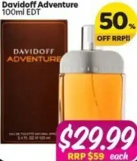 Your Discount Chemist Davidoff Adventure 100ml offer