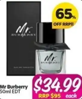 Your Discount Chemist Mr. Burberry 50 ml offer