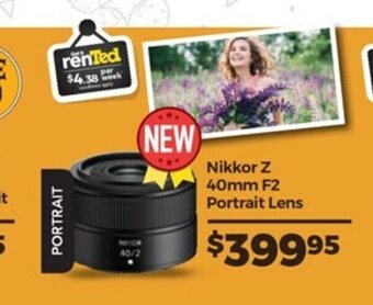 Nikkor - Z 40mm F2 Portrait Lens