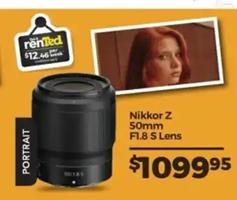 Teds Cameras NIkkor - Z 50mm F1.8 S Lens offer
