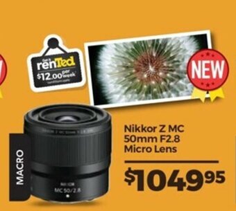Teds Cameras NIkkor - Z MC 50mm F2.8 Micro Lens offer