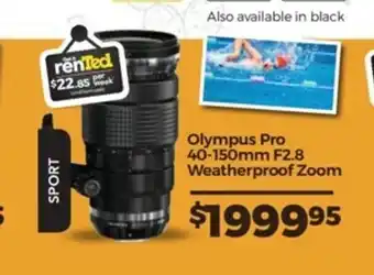 Olympus - Pro 40-150mm F2.8 Weatherproof Zoom