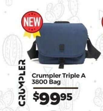 Teds Cameras Crumpler Triple A 3800 Bag offer