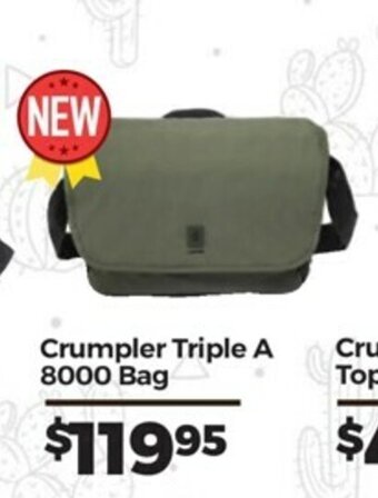 Teds Cameras Crumpler Triple A 8000 Bag offer