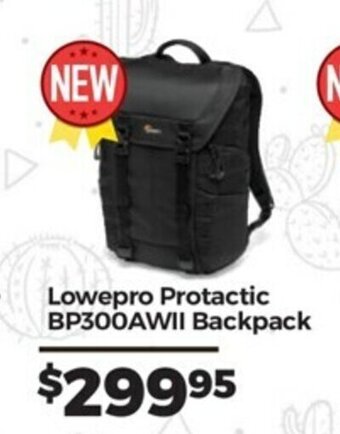 Teds Cameras Lowepro Protactic BP300AWII Backpack offer