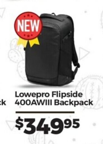 Teds Cameras Lowepro Flipside 400AWIII Backpack offer