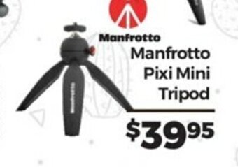 Teds Cameras Manfrotto Pixi Mini Tripod offer