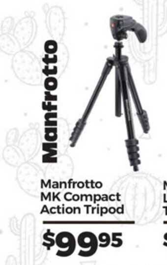 Manfrotto MK Compact Action Tripod