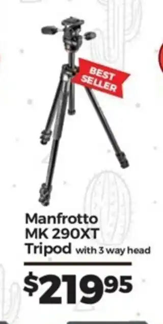 Teds Cameras Manfrotto MK 290 XT Tripod offer