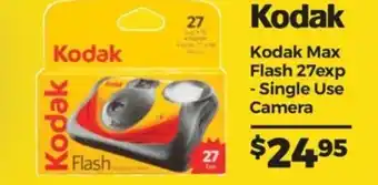 Teds Cameras Kodak - Max Flash 27 Exp - Single Use Camera offer