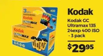 Kodak - GC Ultramax 135 24exp 400 ISO - 3 Pack