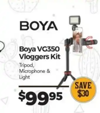 Teds Cameras BOYA - VG350 Vloggers Kit offer