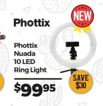Teds Cameras Phottix - Nuada 10 LED Ring Light offer