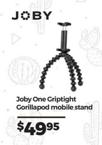 Teds Cameras Joby One Griptight Gorillapod Mobile Stand offer