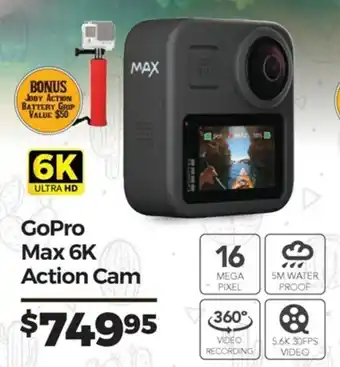 Teds Cameras GoPro Max 6K Action Cam offer