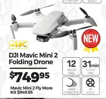 Teds Cameras DJI Mavic Mini 2 Folding Drone offer