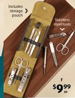 ALDI Prince Men's Manicure Kit offer