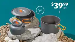 ALDI Camp Cook Set 3pc offer