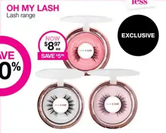 Priceline OH MY LASH Lash range offer