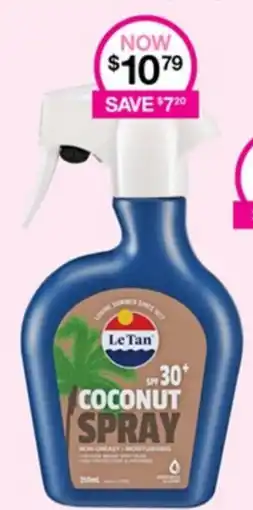Priceline COCONUT SPRAY offer