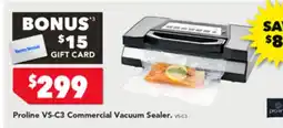 Harvey Norman Commercial Vacuum Sealer offer