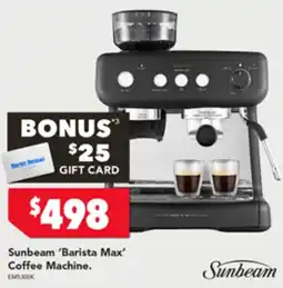 Sunbeam Barista Max Coffee Machine