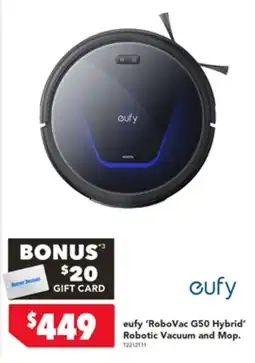 Harvey Norman Robotic Vacuum and Mop offer