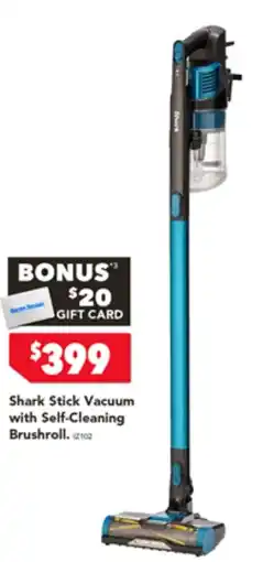 Harvey Norman Shark Stick Vacuum with Self-Cleaning Brushroll offer