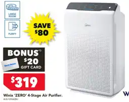 Harvey Norman Winix 'ZERO' 4-Stage Air Purifier offer