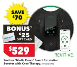 Harvey Norman Revitive Smart Circulation Booster with Knee Therapy offer