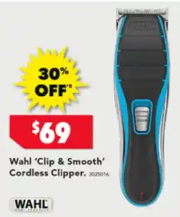 Harvey Norman Clip & Smooth Cordless Clipper offer