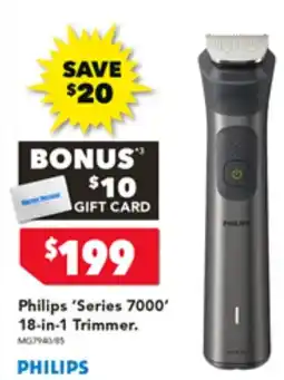 Harvey Norman Series 7000 18-in-1 Trimmer offer