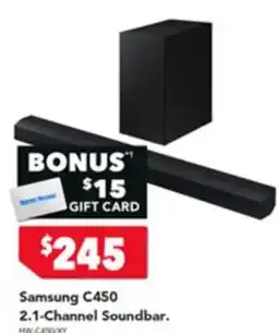 Samsung C450 2.1 channel soundbar
