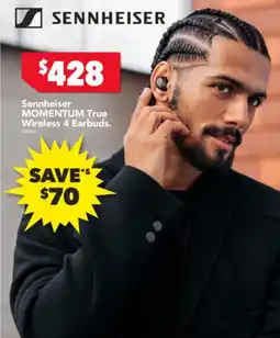 Harvey Norman Sennheiser MOMENTUM True Wireless 4 Earbuds offer