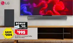 Harvey Norman LG SC9S 3.1.3-Channel Dolby Atmos Soundbar offer
