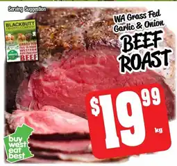 Farmer Jack's BEEF ROAST offer