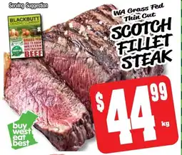 Farmer Jack's SCOTCH FILLET STEAK offer