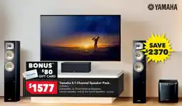 Harvey Norman Yamaha 5.1-Channel Speaker Pack offer